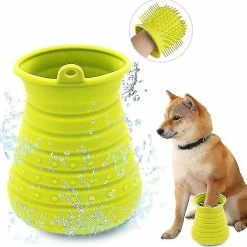 Jccc Pet Supplies Dog Paw Cleaner, Tout En Silicone, Massage Des Deux Côtés