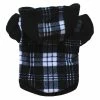 Jccc L;style 3 Dog Hoodie Dog Sweaters Avec Chapeau, Classic Plaid Dog Pet Clothes Sweaters Puppy Pullover Pet Winter Clothes Pour Petits Et Moyens Chiens Chats