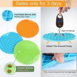 Unbranded 2pcs Pet Lick Pad, Peanut Butter Lick Mat, Soulagement De L’anxiété Fun Dog Feeder / Promouvoir La Santé Pour Le Chat De Chien, Lick Pad Pour Le Toilettage Et La Formation Des Bains D’animaux De Compagnie Fr 7 Unbranded 2pcs Pet Lick Pad, Peanut Butter Lick Mat, Soulagement De L’anxiété Fun Dog Feeder / Promouvoir La Santé Pour Le Chat De Chien, Lick Pad Pour Le Toilettage Et La Formation Des Bains D’animaux De Compagnie Fr -nourriture pour chien boutique 662401950 max