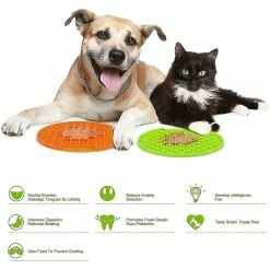 Unbranded 2pcs Pet Lick Pad, Peanut Butter Lick Mat, Soulagement De L’anxiété Fun Dog Feeder / Promouvoir La Santé Pour Le Chat De Chien, Lick Pad Pour Le Toilettage Et La Formation Des Bains D’animaux De Compagnie Fr 8 Unbranded 2pcs Pet Lick Pad, Peanut Butter Lick Mat, Soulagement De L’anxiété Fun Dog Feeder / Promouvoir La Santé Pour Le Chat De Chien, Lick Pad Pour Le Toilettage Et La Formation Des Bains D’animaux De Compagnie Fr -nourriture pour chien boutique 662402179 max