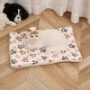 SIGMA Tapis D’animal Double Côté Soft Confortable Pet Flannel Couverture D’hiver épaissir Cat Dog Bed