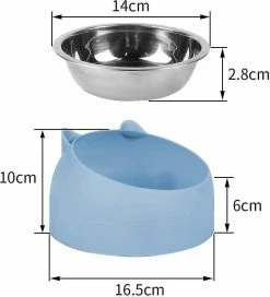 Unbranded Cat Bowl, Cat Incliné, 15 Platform Inclined Cat Bowl, Small Dog Bowl, Anti-slip Cat Dog Bowl, 200ml 5 Unbranded Cat Bowl, Cat Incliné, 15 Platform Inclined Cat Bowl, Small Dog Bowl, Anti-slip Cat Dog Bowl, 200ml -nourriture pour chien boutique 663907223 max