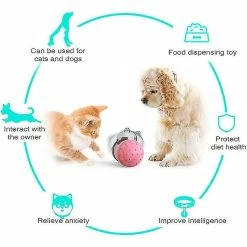 Liangnv Boule De Jouets Pour Chien, Healwe Dog Treat Ball, Healwe Intelligent Toy, Healwe Iq Ball Dog Puppy 7 Liangnv Boule De Jouets Pour Chien, Healwe Dog Treat Ball, Healwe Intelligent Toy, Healwe Iq Ball Dog Puppy -nourriture pour chien boutique 664152699 max
