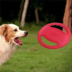 Liangnv Jouet à Disque Volant De Chien, Healwe Rubber Dog Resistant Outdoor Training Recovery -nourriture pour chien boutique 664153894 max
