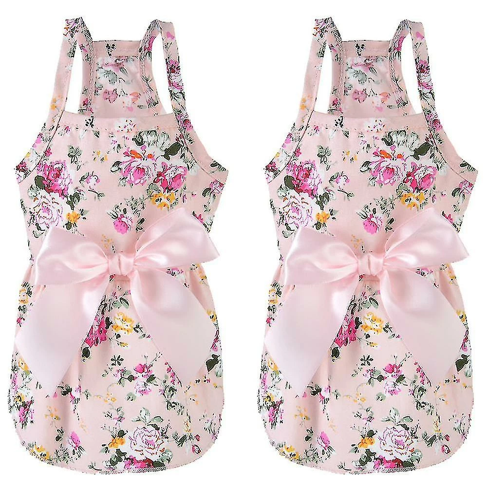 Unbranded Chien Bowknot Robe Florale Pet Princess Dress Dog Sundress Dog Princess Dress Coton Pet Clothes Streamer Princess Dress-16 / Xl 1 Unbranded Chien Bowknot Robe Florale Pet Princess Dress Dog Sundress Dog Princess Dress Coton Pet Clothes Streamer Princess Dress-16 / Xl