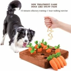 Unbranded Carrot Farm Dog Toys Pet Peluche Training Toys Carotte Farm Dog Cache-cache Jouets -nourriture pour chien boutique 669286593 max