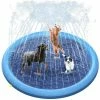 Sevenprin Dog Splash Pool, Anti-slip Dog Splash Pad For Dogs Kids Inflatable Bath Pool Summer Outdoor Garden Water Toys