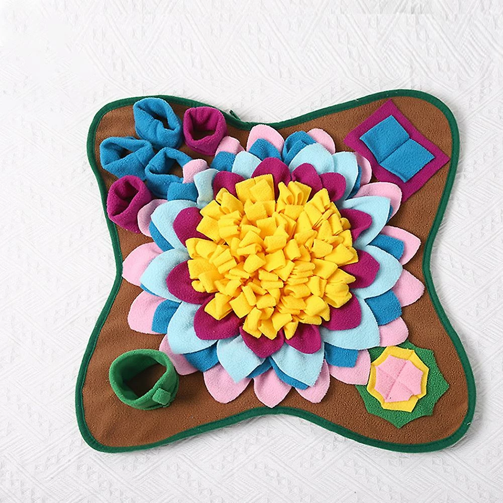 Attoe Slow Feeding Training Toy Blanket Dog Snuffle Mat Foraging Skills 5 Attoe Slow Feeding Training Toy Blanket Dog Snuffle Mat Foraging Skills – Image 5