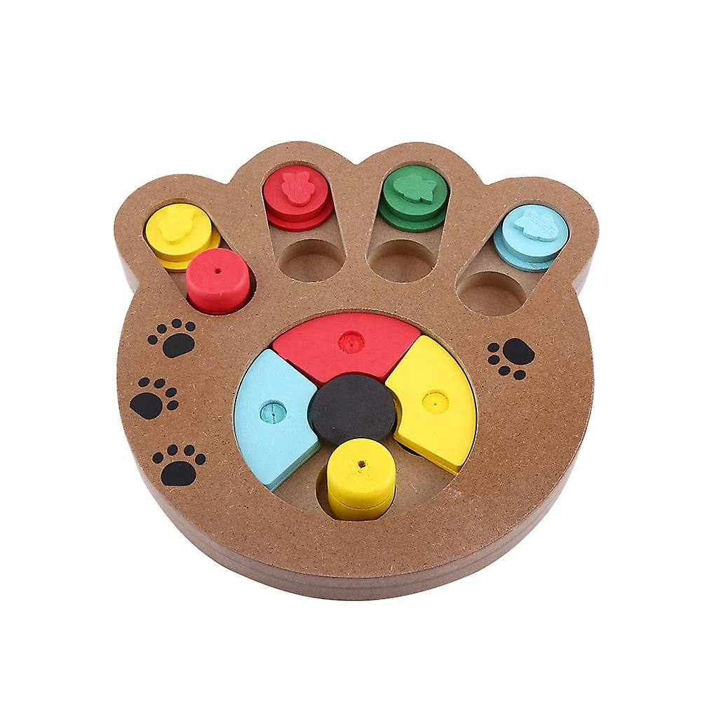 Unbranded 1pc Mignon Chiot Multi-fonctionnel Interactive Nourriture Traitée Jouet En Bois Pour Pet Dog Cat Paw 1 Unbranded 1pc Mignon Chiot Multi-fonctionnel Interactive Nourriture Traitée Jouet En Bois Pour Pet Dog Cat Paw