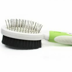 Dxn Pet Grooming Dog And Cat Dual Side Pin And Bristle Pet Deshedding Hair Brush (couleur Aléatoire) -nourriture pour chien boutique 678830439 max