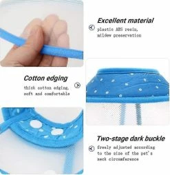 Unbranded Pet Cone Recovery Dog Cone Réglable Collier Pour Chien Collier Rembourré Clair Avec Bord Souple Respirant, Cône De Chiot En Plastique Protéger La Récupération De La Chirurgie Du Cou 8 Unbranded Pet Cone Recovery Dog Cone Réglable Collier Pour Chien Collier Rembourré Clair Avec Bord Souple Respirant, Cône De Chiot En Plastique Protéger La Récupération De La Chirurgie Du Cou -nourriture pour chien boutique 684970600 max