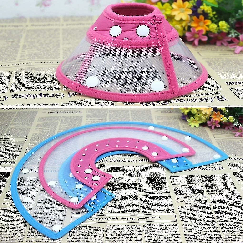 Unbranded Pet Cone Recovery Dog Cone Réglable Collier Pour Chien Collier Rembourré Clair Avec Bord Souple Respirant, Cône De Chiot En Plastique Protéger La Récupération De La Chirurgie Du Cou 5 Unbranded Pet Cone Recovery Dog Cone Réglable Collier Pour Chien Collier Rembourré Clair Avec Bord Souple Respirant, Cône De Chiot En Plastique Protéger La Récupération De La Chirurgie Du Cou – Image 5