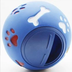 Unbranded Pets Indestructable Balls Puzzle Rubber Treat Squeaky Interactive Chew Dog For Aggressive Chewers Free Shipping
