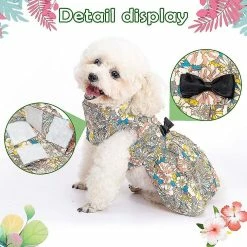 Lohill Cute Flower Girl Dog Pet Clothes - Pet Skirt Of Flower Patterns, For Wear, S And Photos -nourriture pour chien boutique 688049217 max