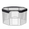 Unbranded Pet Playpen Cover Dog Playpen Mesh-top Cover Outdoor Pet Escape Prevent Accs