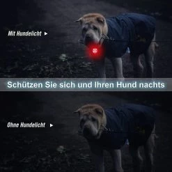 Szlzkj Pet Dog Collar Highlight Led Luminous Pendentif Imperméable à L’eau USB Charge Anti-perdu Collier Nuit Sécurité Clignotant -nourriture pour chien boutique 691441191 max