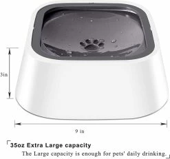 Unbranded Dog Bowl Dog Water Bowl No-spill Pet Water Bowl Mangeoire D’eau Lente, Gris 3 Unbranded Dog Bowl Dog Water Bowl No-spill Pet Water Bowl Mangeoire D’eau Lente, Gris -nourriture pour chien boutique 691580580 max