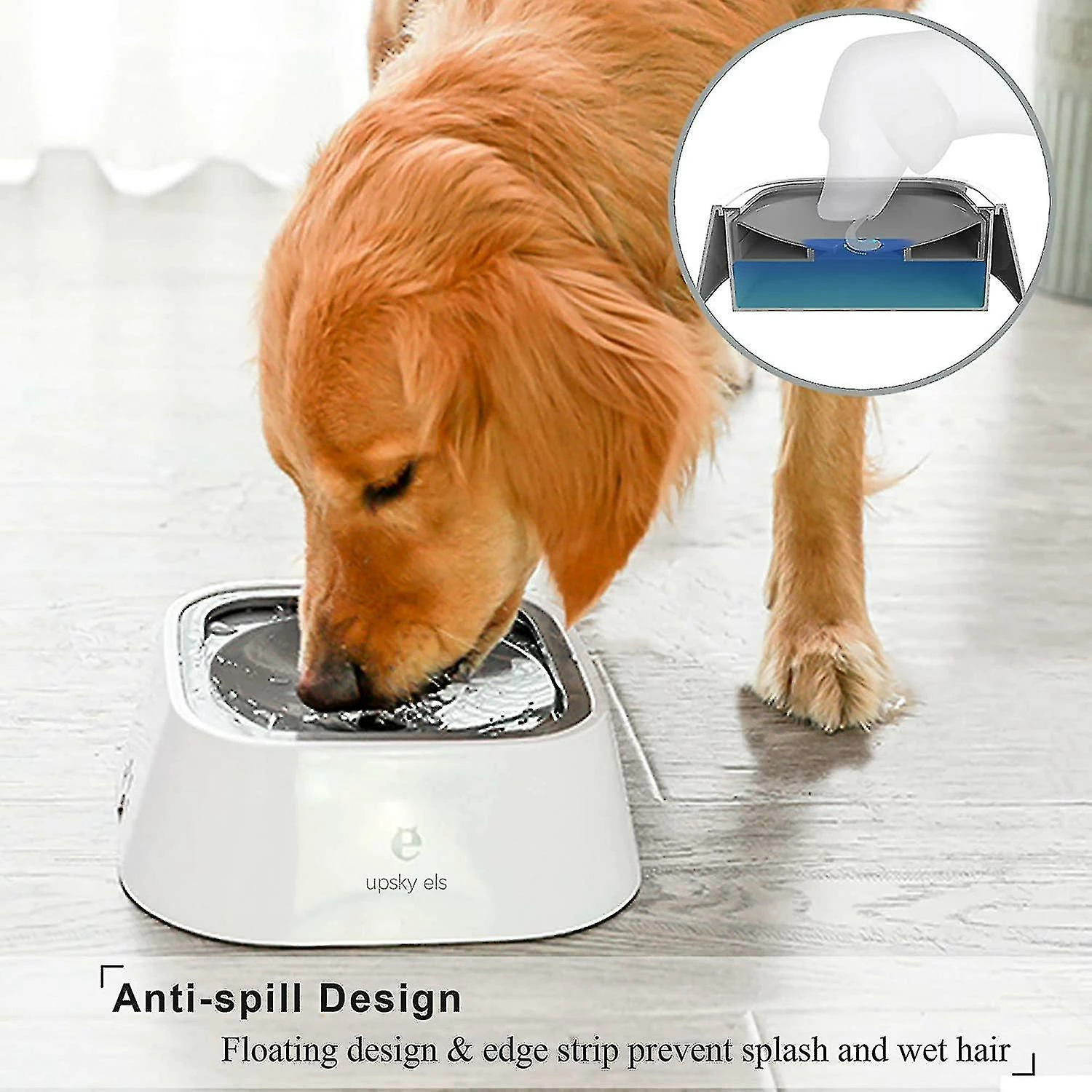 Unbranded Dog Bowl Dog Water Bowl No-spill Pet Water Bowl Slow Water Feeder Dog Bowl No-slip Pet Water Dispenser Feeder Bowl Pour Chiens Et Chats 4 Unbranded Dog Bowl Dog Water Bowl No-spill Pet Water Bowl Slow Water Feeder Dog Bowl No-slip Pet Water Dispenser Feeder Bowl Pour Chiens Et Chats – Image 4