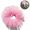 Unbranded Pet Dog Cat Costume Tutu Outfit Animal Party Tulle Jupe Vêtements-rose