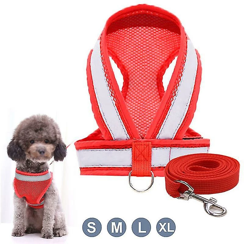 Unbranded Dog Leash Dog Harness Dog Leash Set Pet Harness And Leash For Walking With Reflective Strip - Xl,11 2 Unbranded Dog Leash Dog Harness Dog Leash Set Pet Harness And Leash For Walking With Reflective Strip - Xl,11 – Image 2
