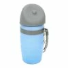 Unbranded Portable Pliable Cat Outdoor Walking Dog Water Bottle Leakproof Drinking Cup,l,gris,11