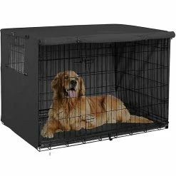 Unbrand Housse De Cage Pour Chien - Housse De Chenil En Polyester Durable Universal Fit For Wire Dog Crate