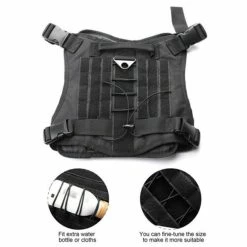 Unbranded Pet Tactical-Chest Strap Vest With Handle Lightweight Nylon Mesh Fabric For Small Medium Dog -nourriture pour chien boutique 701549918 max