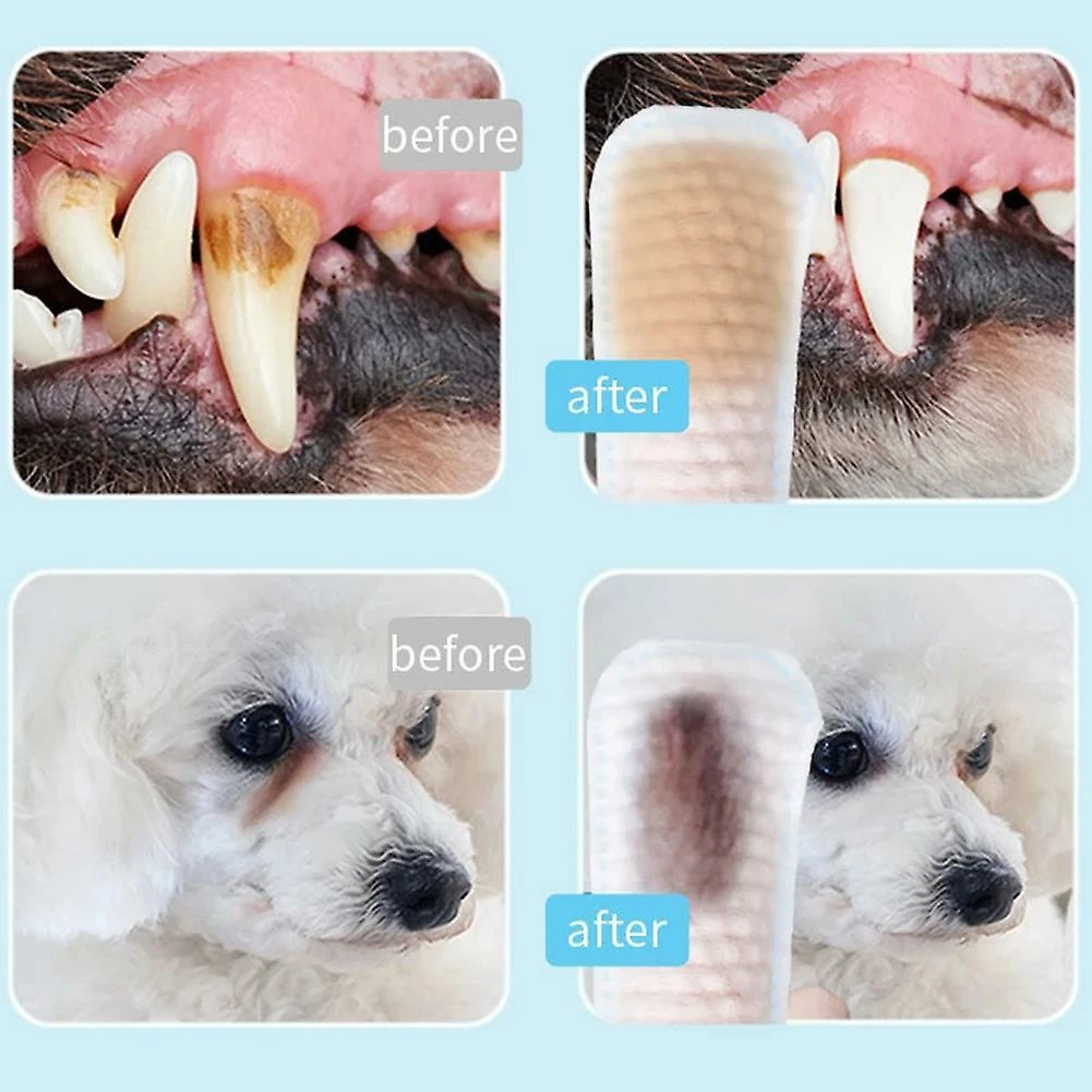 Unbranded Pet Teeth Cleaning Finger Wipe Disposable Cat Dog Oral Care Cleaner Non-woven Pet Wipe 4 Unbranded Pet Teeth Cleaning Finger Wipe Disposable Cat Dog Oral Care Cleaner Non-woven Pet Wipe – Image 4