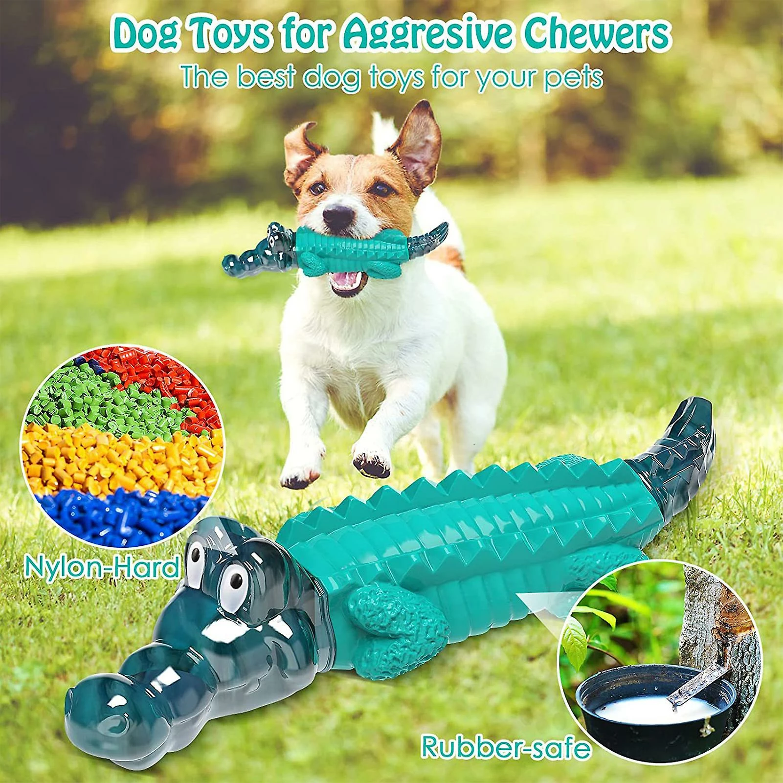Unbranded Dog Chewing Toy For Aggresive Chewer Bite Resistant Multifunctional Pet Tooth Cleaning Tool 3 Unbranded Dog Chewing Toy For Aggresive Chewer Bite Resistant Multifunctional Pet Tooth Cleaning Tool – Image 3