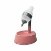 Unbranded Buveur Automatique D’animaux De Compagnie Bols Pour Chiens Bouteilles D’eau Chargeur Universel Pour Chien Distributeur Relevable Bol Chiot Pet Dog Bottle, Rose