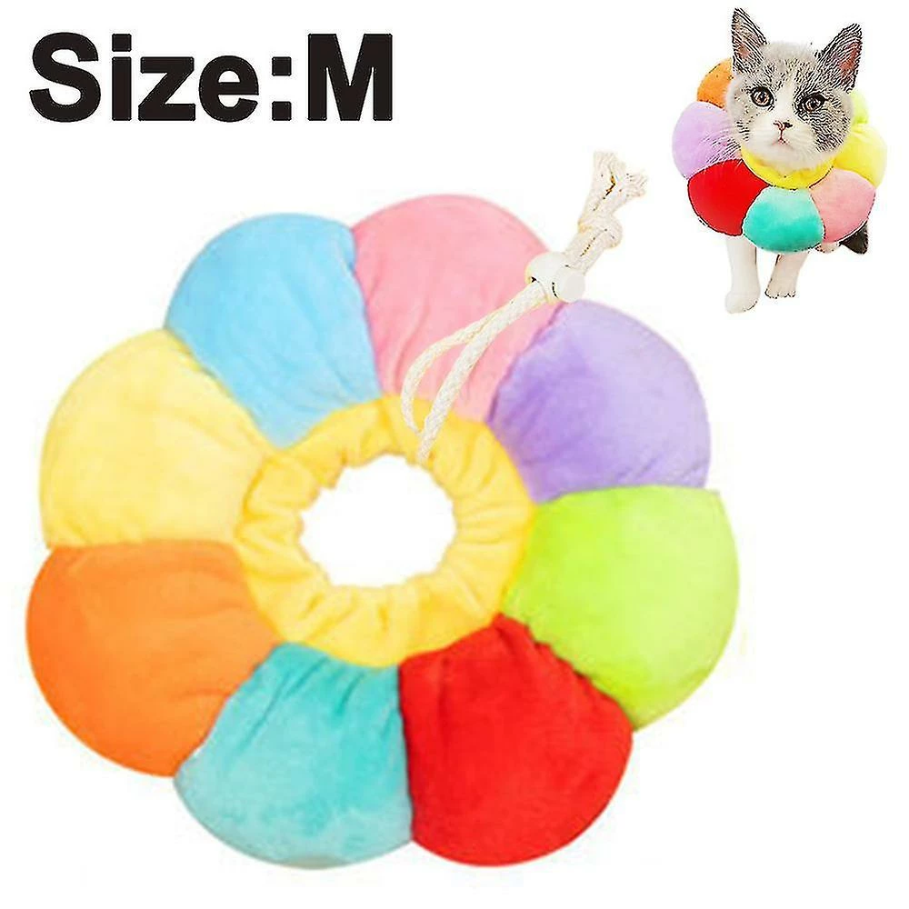 Daka Dog Cone Collar Pet E-collar Recovery Pet Cone Collarm Multicolor) 2 Daka Dog Cone Collar Pet E-collar Recovery Pet Cone Collarm Multicolor) – Image 2