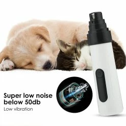 Chanker Pet Dog Cat Electric Nail Grinder Grooming Trimmer Grinding Pedicure Tool -nourriture pour chien boutique 703441537 max