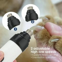 Chanker Pet Dog Cat Electric Nail Grinder Grooming Trimmer Grinding Pedicure Tool -nourriture pour chien boutique 703441633 max