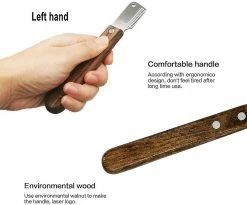Unbranded Aidiyapet Knife Professional Dog Hair Stripper, Outil De Toilettage Pour Animaux De Compagnie Avec Poignée Ergonomique En Bois (gris) -nourriture pour chien boutique 706179541 max