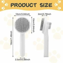 Unbranded Peigne De Chat Durable Pour Le Toilettage Push Button Dog Brush Shedding Tool Pet Supply,11 7 Unbranded Peigne De Chat Durable Pour Le Toilettage Push Button Dog Brush Shedding Tool Pet Supply,11 -nourriture pour chien boutique 708882571 max