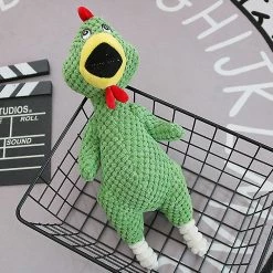 Unbranded Chewing Dog Toy Squeaky Screaming Chicken Pet Supplies Interactif Réduire Le Stress,vert,11 -nourriture pour chien boutique 708882815 max