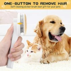 Unbranded Peigne De Chat Durable Pour Le Toilettage Push Button Dog Brush Shedding Tool Pet Supply,11 9 Unbranded Peigne De Chat Durable Pour Le Toilettage Push Button Dog Brush Shedding Tool Pet Supply,11 -nourriture pour chien boutique 708882880 max