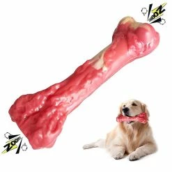 Unbranded Dog Chew Toy Resistant Squeaky Whistle Training Bone Shape Teeth Grinding,11 -nourriture pour chien boutique 708889447 max