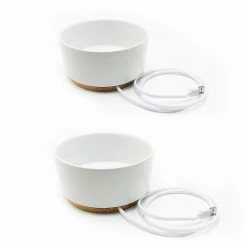 Unbranded Produits Pour Animaux De Compagnie Bol Thermique Outdoor Chauffé Cat & Dog Water Bowl Céramique 1000/1800 Ml -nourriture pour chien boutique 709218507 max