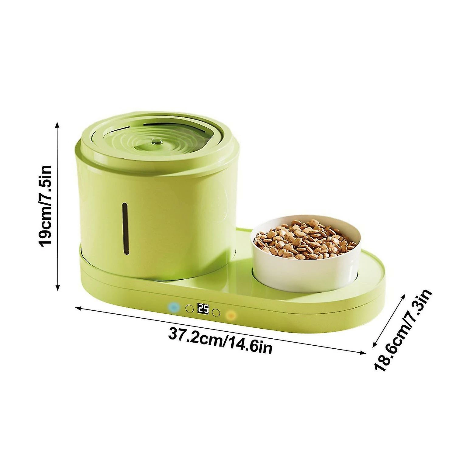 Unbranded 37.2 * 19cm Automatique Électrique Pet Water Fountain Dog / Cat Distributeur à Boire / Filtre Feeder 1 Unbranded 37.2 * 19cm Automatique Électrique Pet Water Fountain Dog / Cat Distributeur à Boire / Filtre Feeder