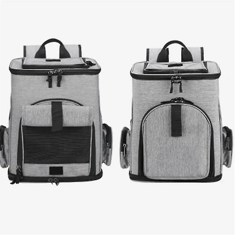 Unbranded Pliable Pet Bag Carrier Backpack Dog Cat Carrier Outdoor Travel Packbag Portable Zipper Mesh Pet Out Bag Cat Backpack Breath 3 Unbranded Pliable Pet Bag Carrier Backpack Dog Cat Carrier Outdoor Travel Packbag Portable Zipper Mesh Pet Out Bag Cat Backpack Breath â Image 3