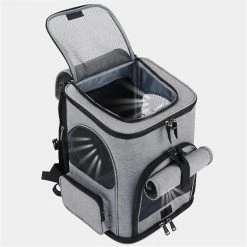 Unbranded Pliable Pet Bag Carrier Backpack Dog Cat Carrier Outdoor Travel Packbag Portable Zipper Mesh Pet Out Bag Cat Backpack Breath 8 Unbranded Pliable Pet Bag Carrier Backpack Dog Cat Carrier Outdoor Travel Packbag Portable Zipper Mesh Pet Out Bag Cat Backpack Breath -nourriture pour chien boutique 710688118 max