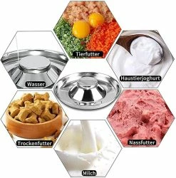 Shlyl Puppy Bowl Bol En Acier Inoxydable Dog Bowl Puppy Feeding Bowl Bol D’alimentation Lente Pour Plusieurs Animaux De Compagnie Boire Et Nourriture Simultanés Pet Bowl 1pc Argent 7 Shlyl Puppy Bowl Bol En Acier Inoxydable Dog Bowl Puppy Feeding Bowl Bol D’alimentation Lente Pour Plusieurs Animaux De Compagnie Boire Et Nourriture Simultanés Pet Bowl 1pc Argent -nourriture pour chien boutique 710783269 max