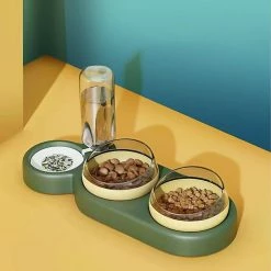 Xxcc Cat Pour Chats, Bols D’eau Tilt Cat Dog Food Avec Bouteille D’eau Automatique Pour Chats Petits Chiens -nourriture pour chien boutique 713432352 max