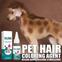 Unbranded Cat Dog Professional Pet Stain, Hair Dye Cream Coloring Agent, Safe Hair Dye, Pet Grooming Hair Coloring Dyes Pigment Agent Suppliesgray Brown -nourriture pour chien boutique 713462973 max