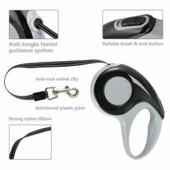 Unbranded 5m Heavy Duty Pet Dog Automatique Rétractable Traction Corde De Marche Laisse 6 Unbranded 5m Heavy Duty Pet Dog Automatique Rétractable Traction Corde De Marche Laisse -nourriture pour chien boutique 714334027 max