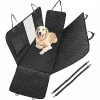 Unbranded Dog Seat Cover, Non-slip And Waterproof, Dog Car Protector With Mesh Window Safety Belts Scratchproof Back Seat Cover, For Car Suvs 137cm147cm