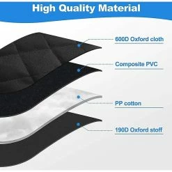 Unbranded Dog Seat Cover, Non-slip And Waterproof, Dog Car Protector With Mesh Window Safety Belts Scratchproof Back Seat Cover, For Car Suvs 137cm147cm -nourriture pour chien boutique 716314937 max