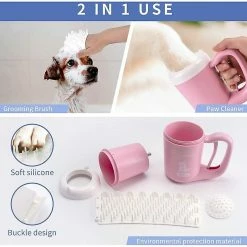 Unbranded Dog Paw Cleaner Cup Muddy Paw Cleaner Pour Petits Chiens Chats Semi-automatique Portable Foot Washer Pet Paw Cleaner S Rose 8 Unbranded Dog Paw Cleaner Cup Muddy Paw Cleaner Pour Petits Chiens Chats Semi-automatique Portable Foot Washer Pet Paw Cleaner S Rose -nourriture pour chien boutique 716317267 max