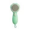 Unbranded Massage Autonettoyant Pour Le Toilettage Fournitures Pour Animaux De Compagnie Cat Home Dog Brush Lanyard Suspendu, Vert, 11